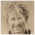 Portrait Anna Charcoal